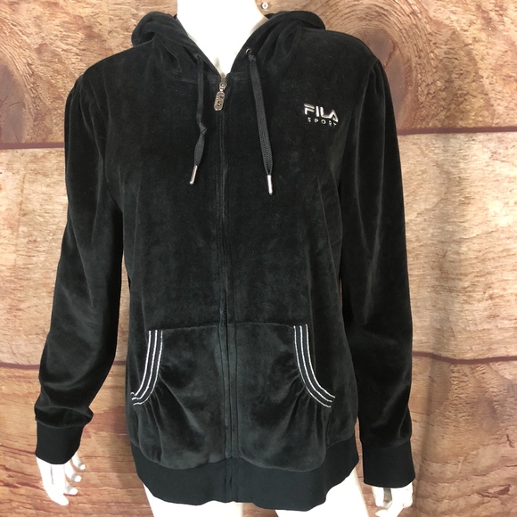 fila velour jacket